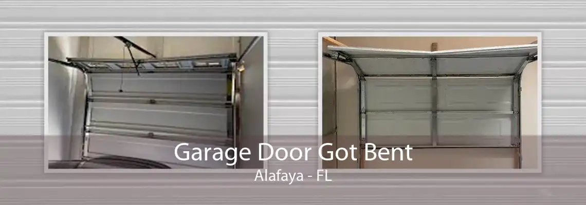 Garage Door Got Bent Alafaya - FL