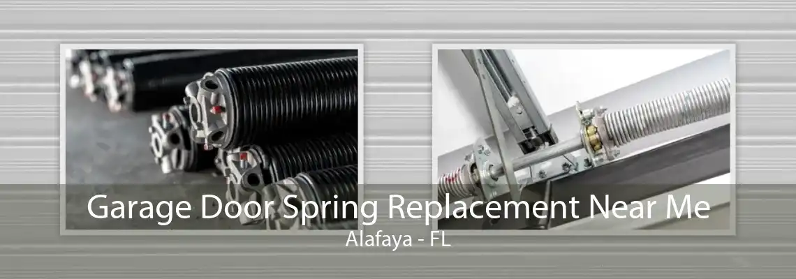 Garage Door Spring Replacement Near Me Alafaya - FL