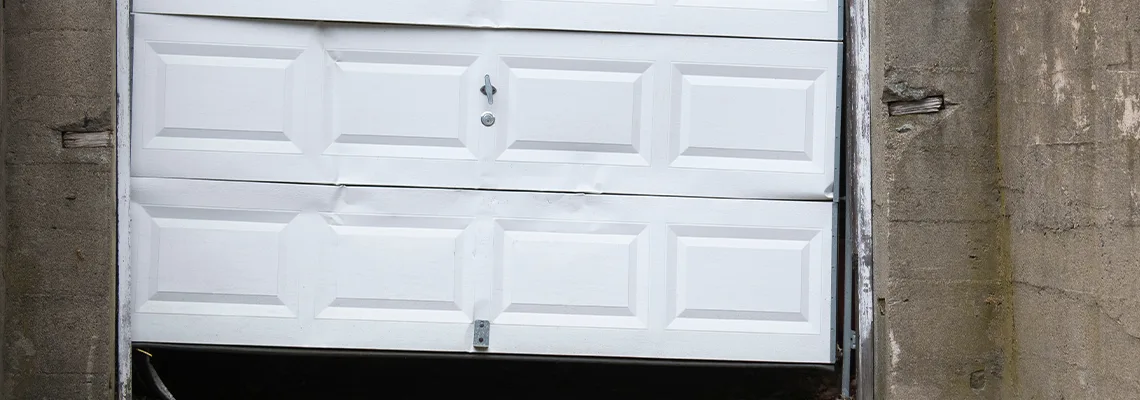 Garage Door Got Hit By A Car Dent Removal in Alafaya, FL