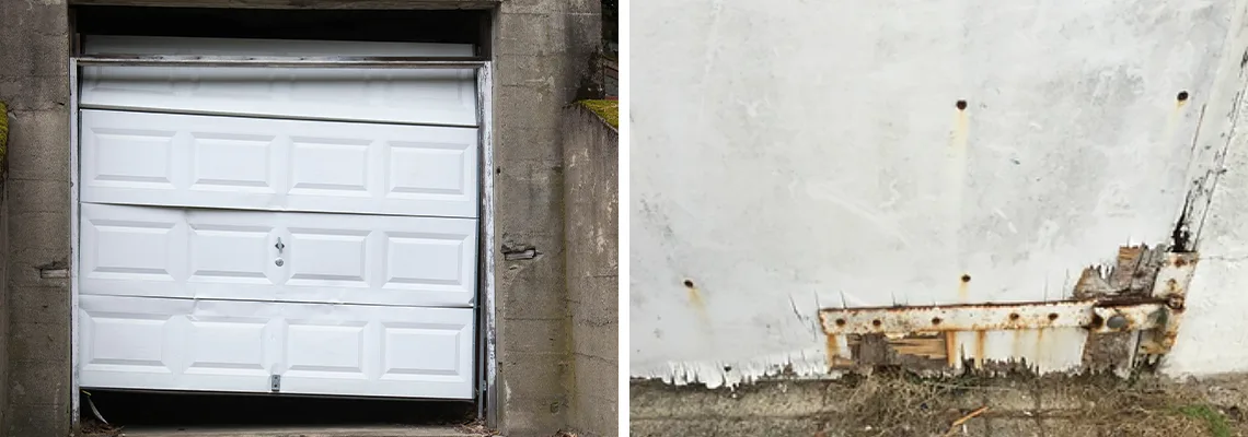 Rotten Commercial Garage Door Repair in Alafaya, FL