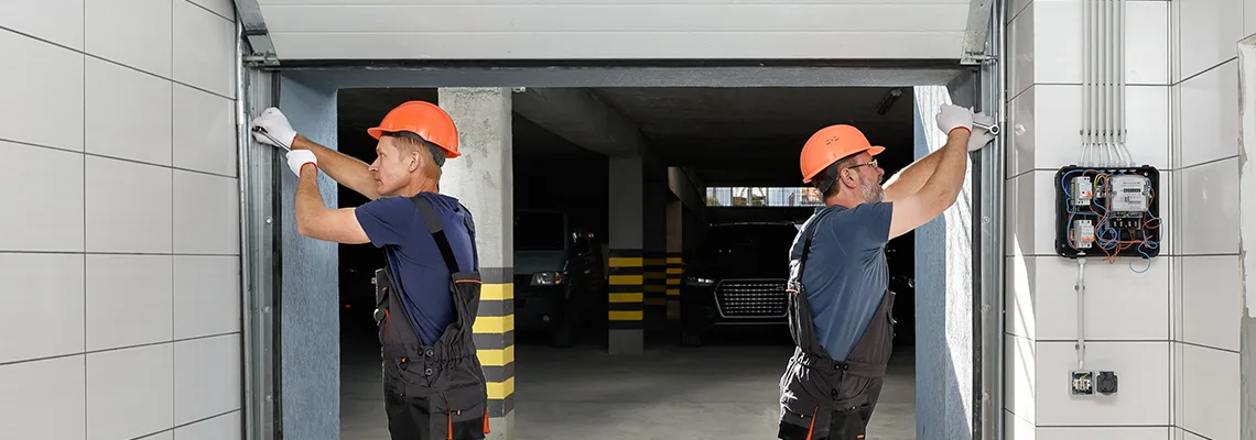 Wooden Garage Door Frame Repair in Alafaya, Florida